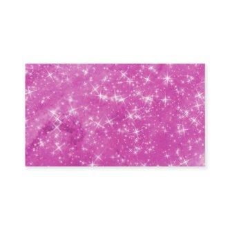 Blank Magenta Glitter