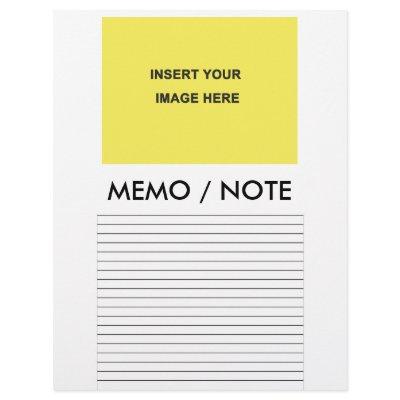 Blank Memo Note Form