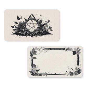Blank Pentagram Oracle Cards