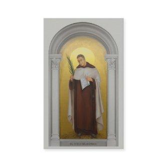 Blessed Titus Brandsma Carmelite Priest Holy Card