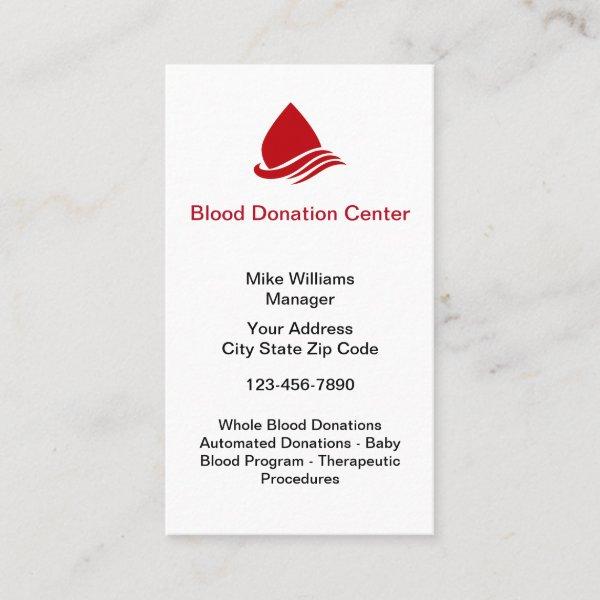 Blood Donation Center Theme