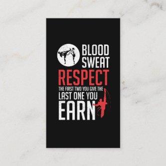Blood Sweat Respect hapkido taekwondo karate judo