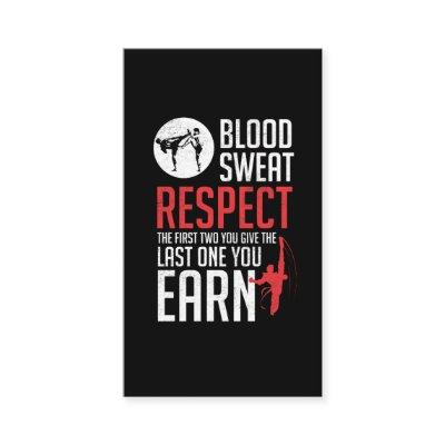 Blood Sweat Respect hapkido taekwondo karate judo