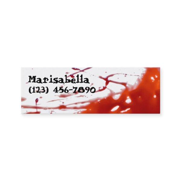 Bloody Skinny Profile Card