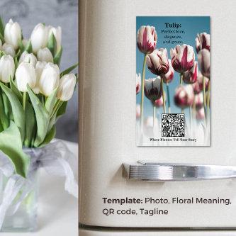 Blossom Knowledge: Tulip Educational  Magnet