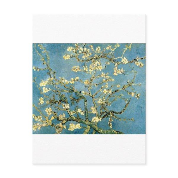 Blossoming Almond Tree by Van Gogh Postcard