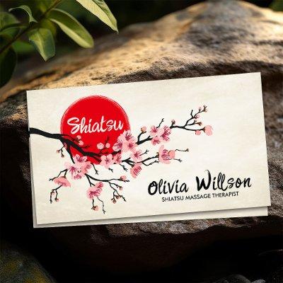 Blossoming Sakura Tree and Sun