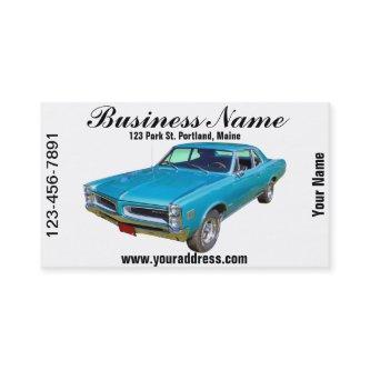 Blue 1966 Pontiac Le Mans Muscle Car