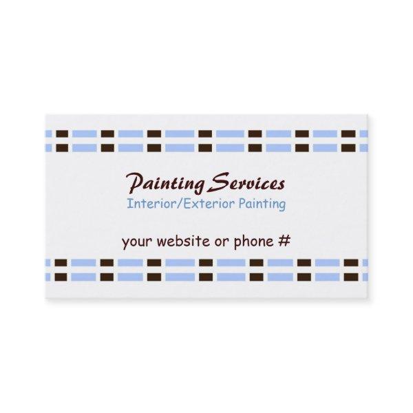 Blue and Chocolate Modern Link Design