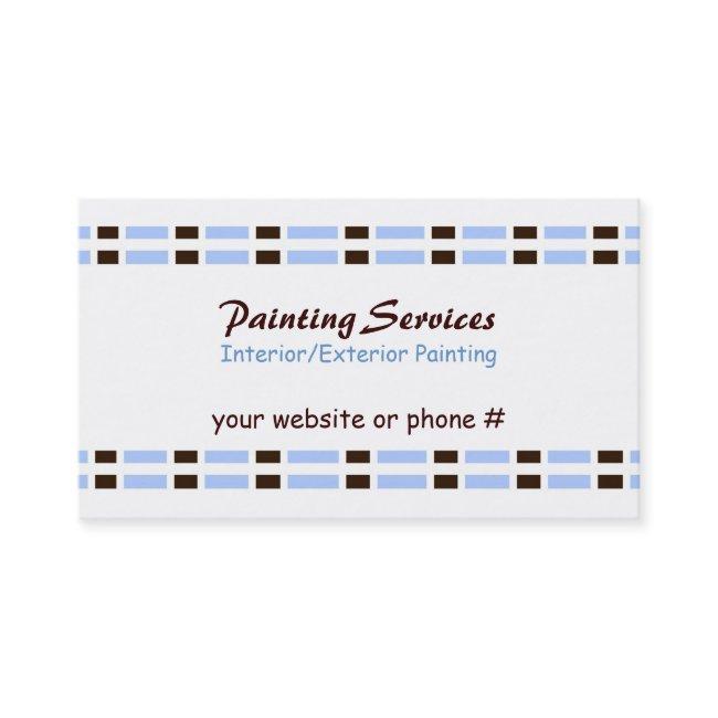 Blue and Chocolate Modern Link Design