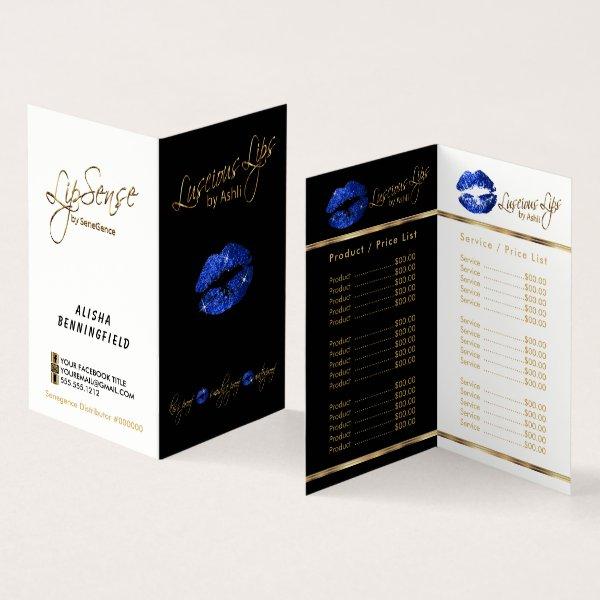 Blue and Gold Lip Price and Service List