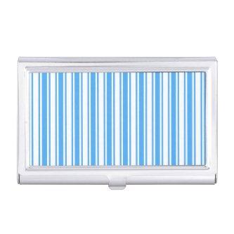 Blue and white candy stripes  case