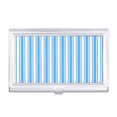 Blue and white candy stripes  case