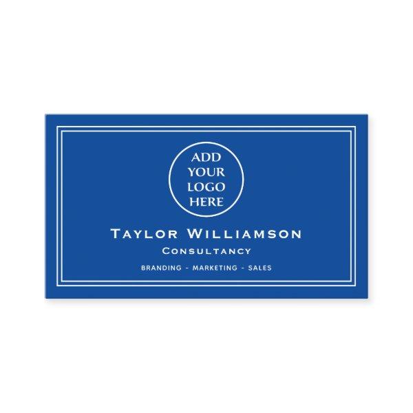 Blue And White Corporate Company Business Logo