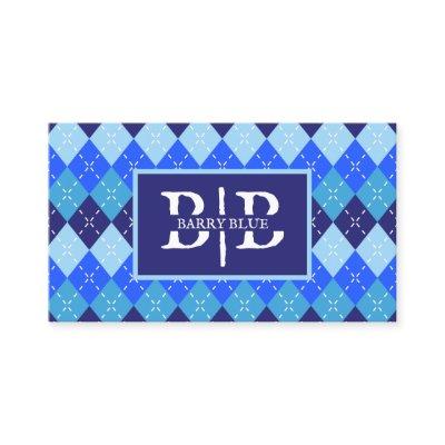 Blue Argyle Unique Business Branding