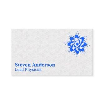 Blue Atom Logo | Science | Physics