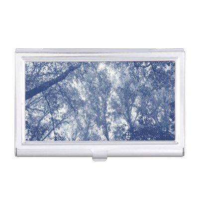 Blue Autumn - Cyanotype Effect Case For