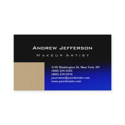 Blue Black Beige Professional Artist