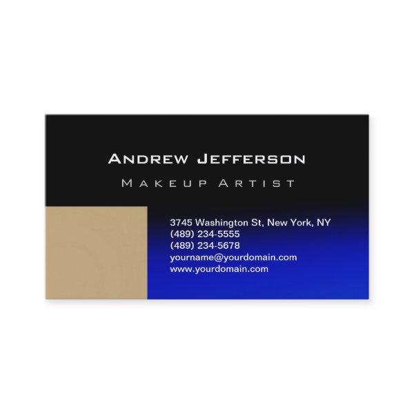 Blue Black Beige Professional Artist
