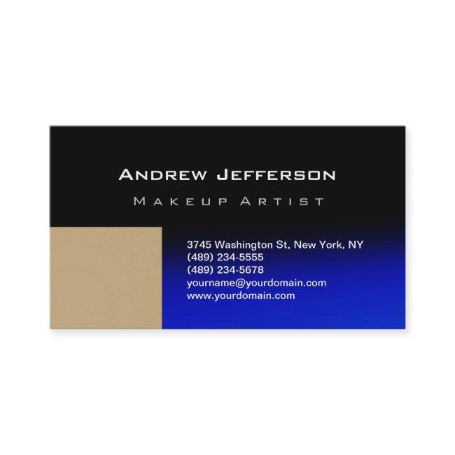 Blue Black Beige Professional Artist