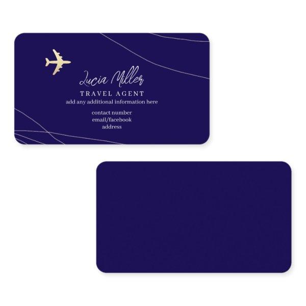 Blue  for a Travel Agent Consultant