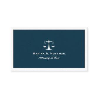 Blue chic Attorney  Justice Scale Professional