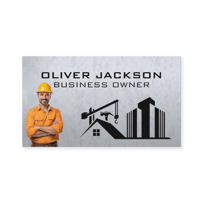 Blue Collar Construction Worker | Builder Site