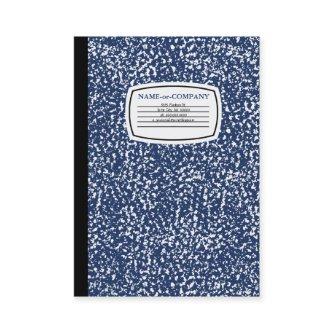 blue composition book