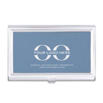 Blue Corporate Company Logo Branded  Case