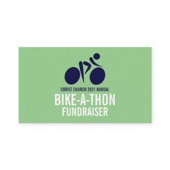 Blue Cycling Logo, Charity Bike-a-Thon Event