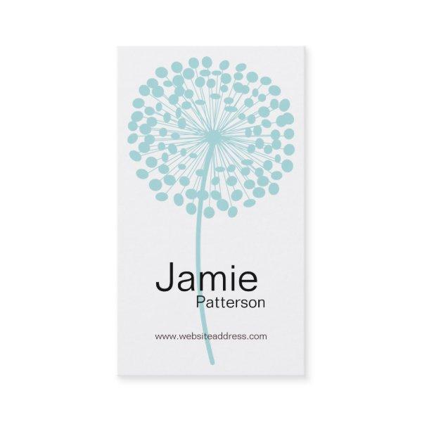 Blue Dandelion Flower Vertical