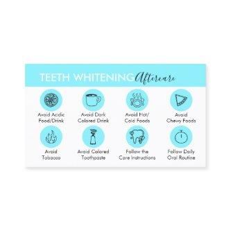 Blue Dentistry Teeth Whitening Aftercare Tips
