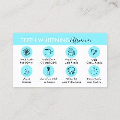 Blue Dentistry Teeth Whitening Aftercare Tips