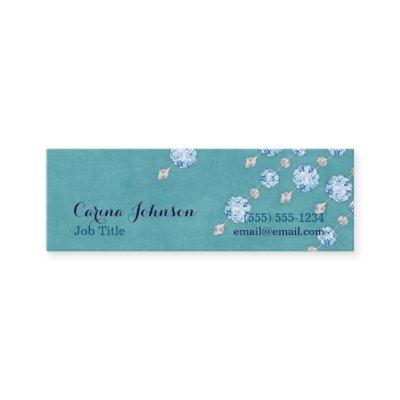 Blue Diamond Curtain Mini