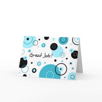 Blue Dots Administrative Professionals Day Card