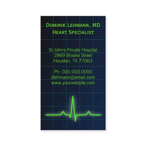 Blue ECG Heart Rate Monitor