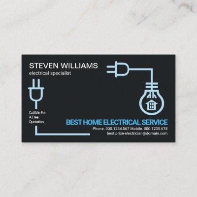 Blue Electric Circuit Wiring Electrical Service