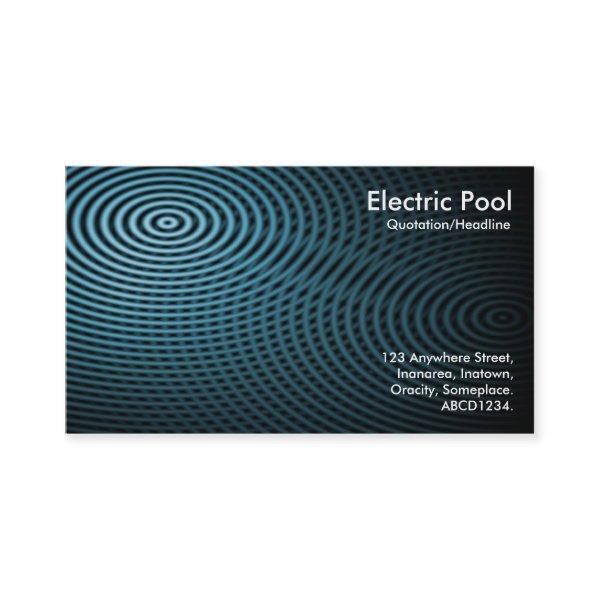 Blue Electric Pool 04