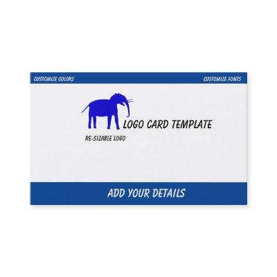 Blue Elephant Logo