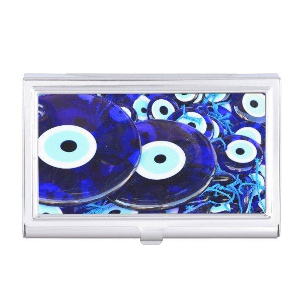 Blue Evil Eye amulets  Holder
