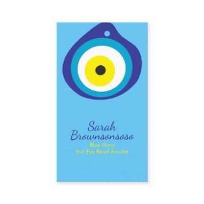 Blue Evil Eye Bead Amulet