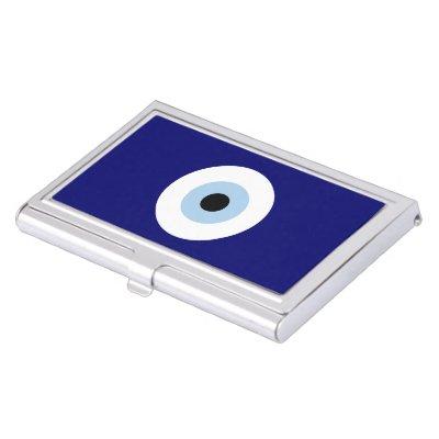 Blue Evil Eye Good luck & Protection Symbol  Case