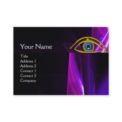 BLUE EYE Doctor,Ophthalmic,Oculist Symbol,Purple