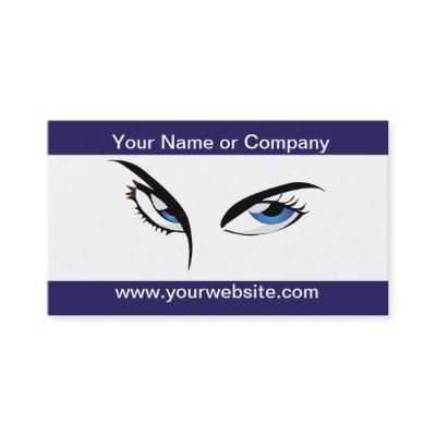 Blue Female Eyes  Template