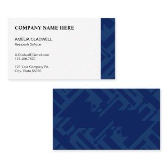 Blue Geometric