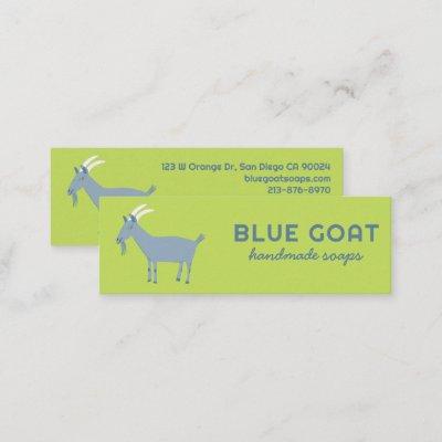 Blue GOAT Crafts Soap Artisan Cute Farm Livestock  Mini