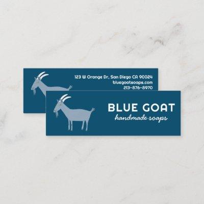 Blue GOAT Crafts Soap Artisan Cute Farm Livestock  Mini