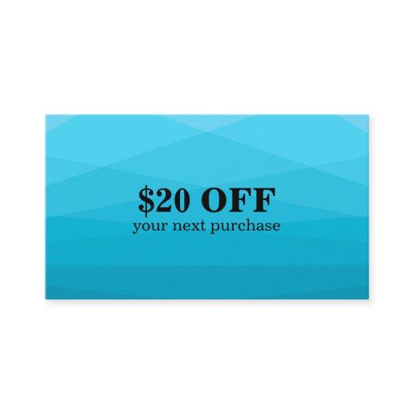 Blue Gradient Polygonal