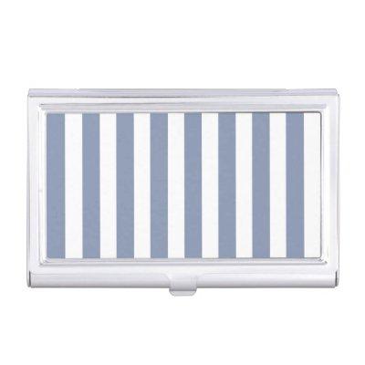 Blue grey and white candy stripes  case