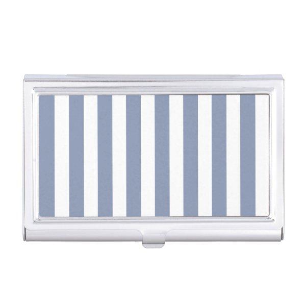 Blue grey and white candy stripes  case